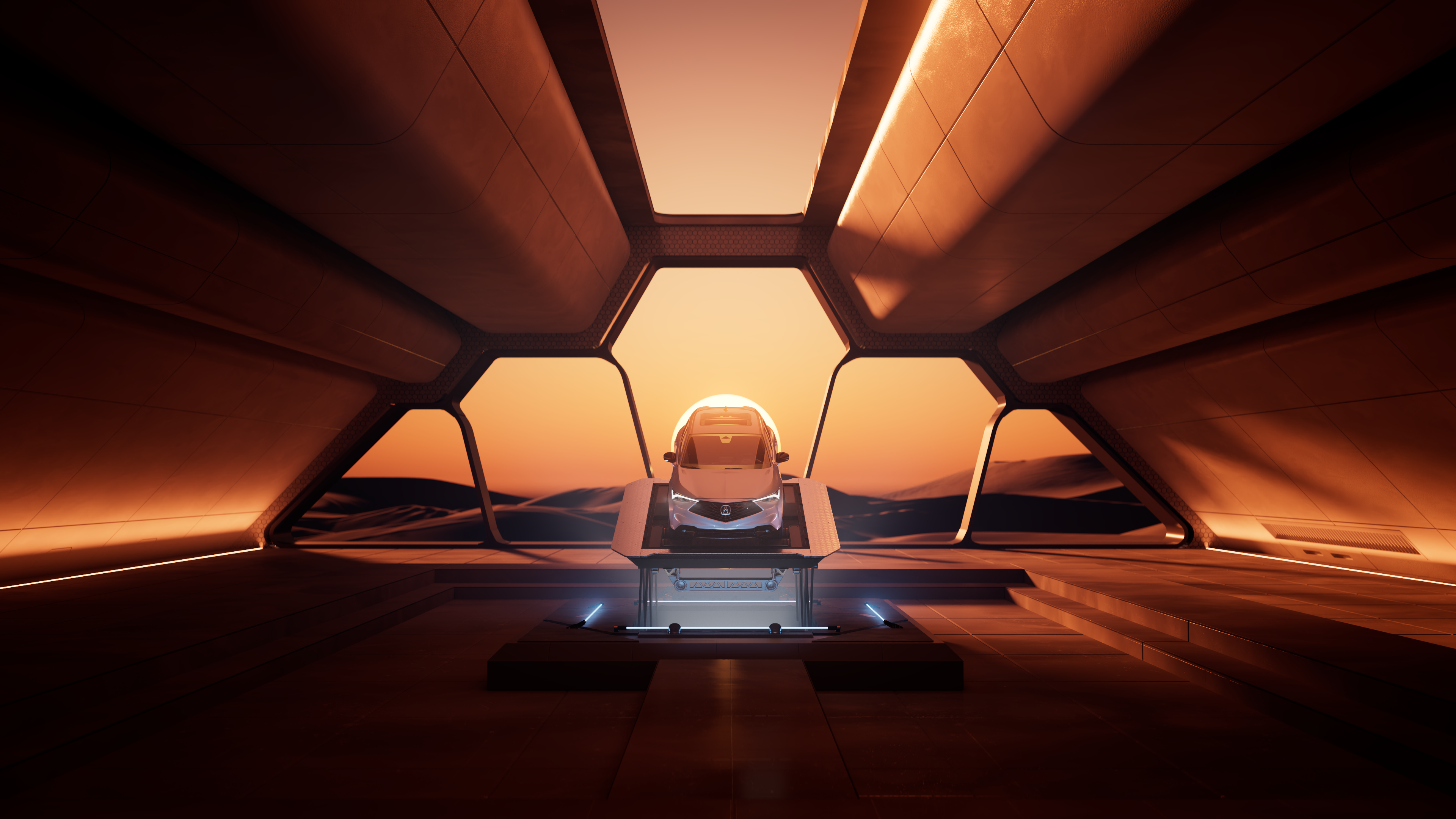 Performance world: ADX under the hexagonal canopy