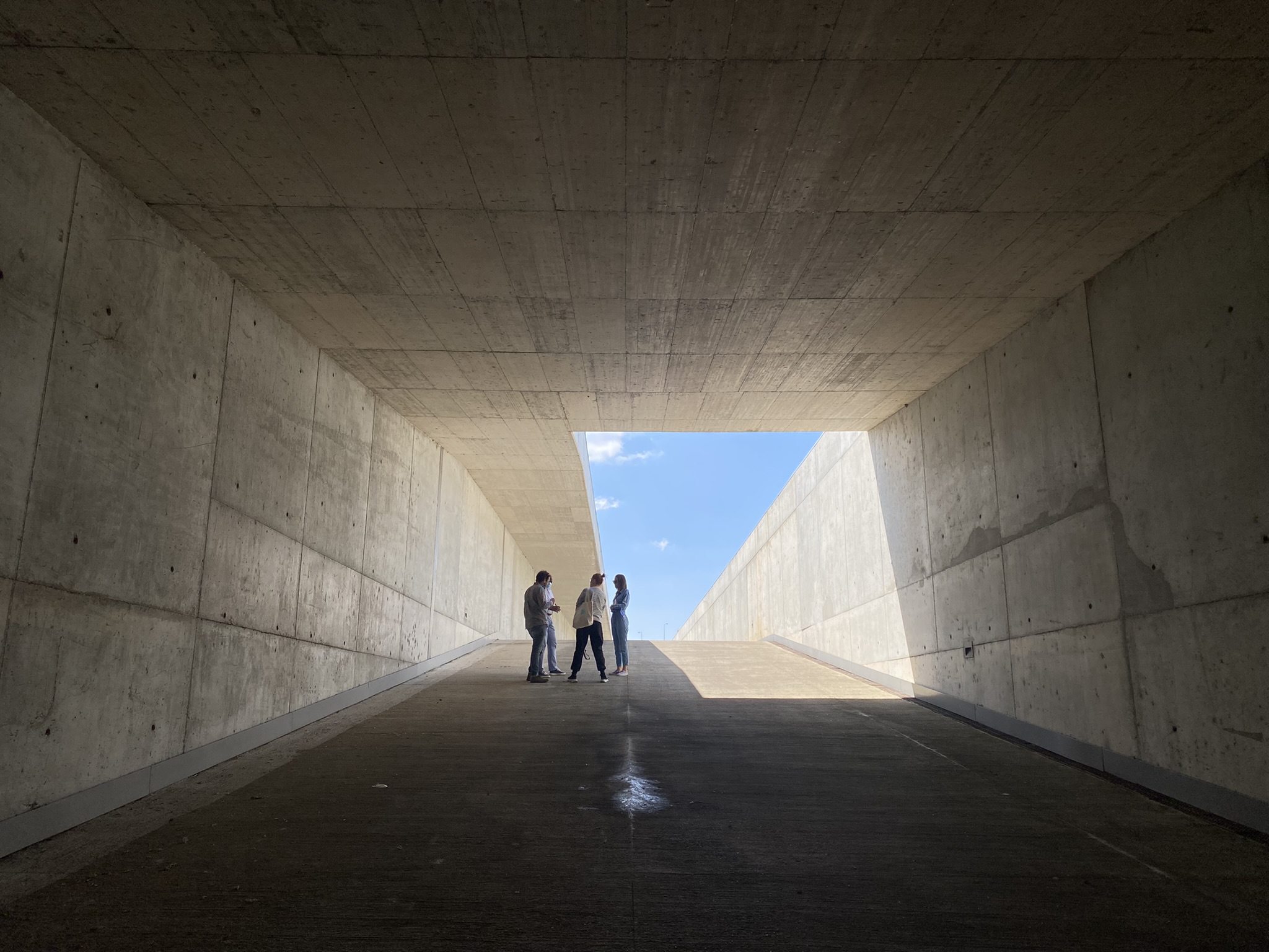Behind the scenes: tunnel location