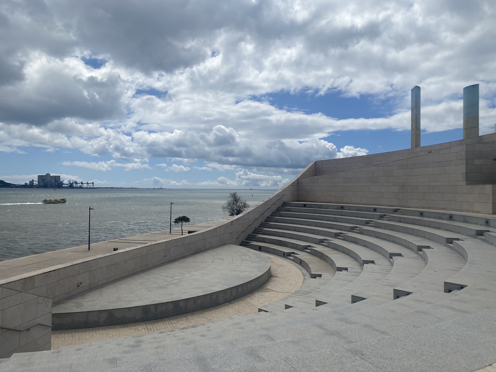 Behind the scenes: riverside amphitheatre