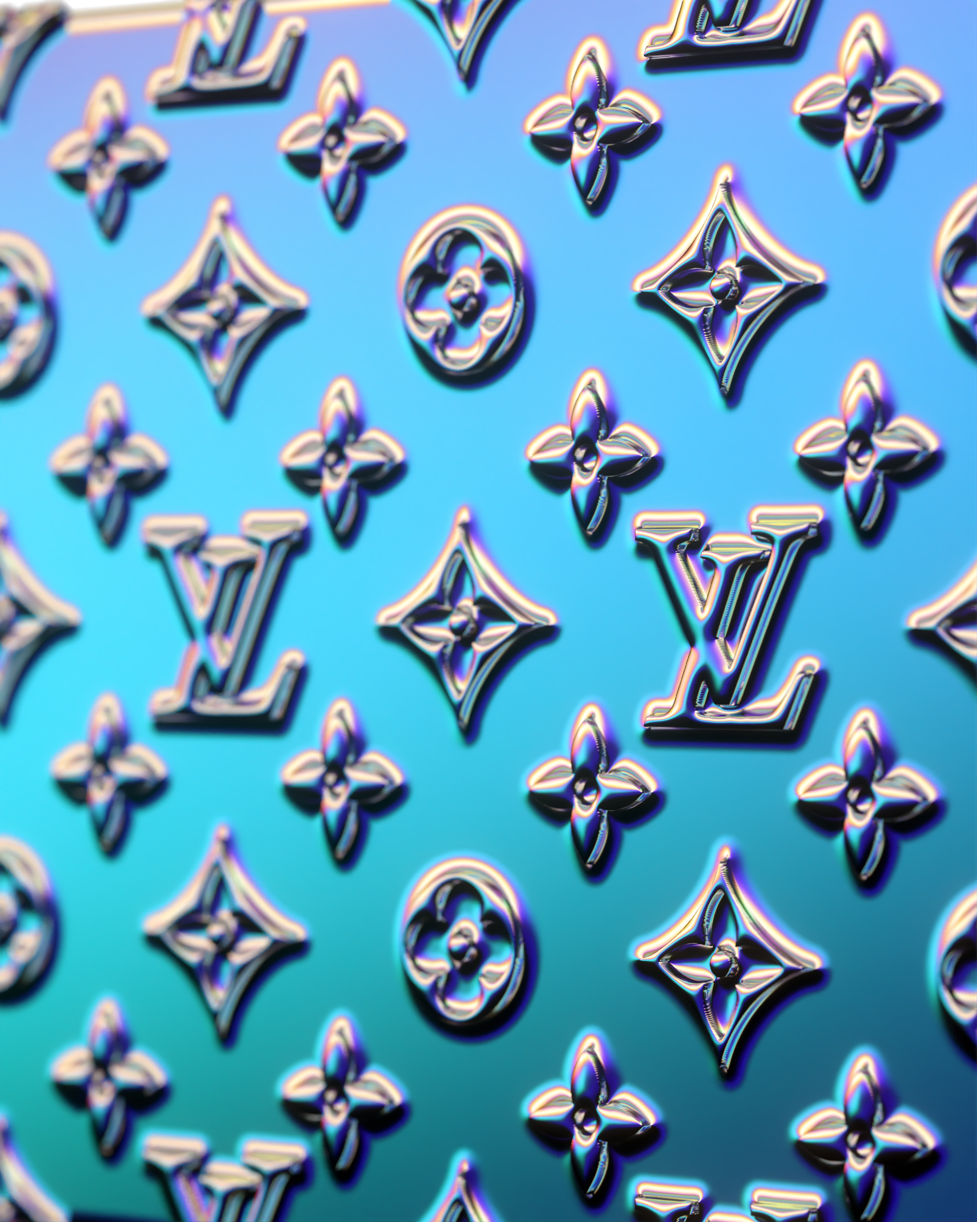 Macro in cyan
